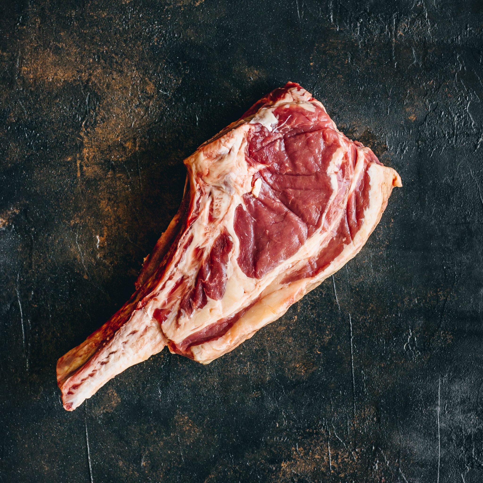 venison tomahawk steak